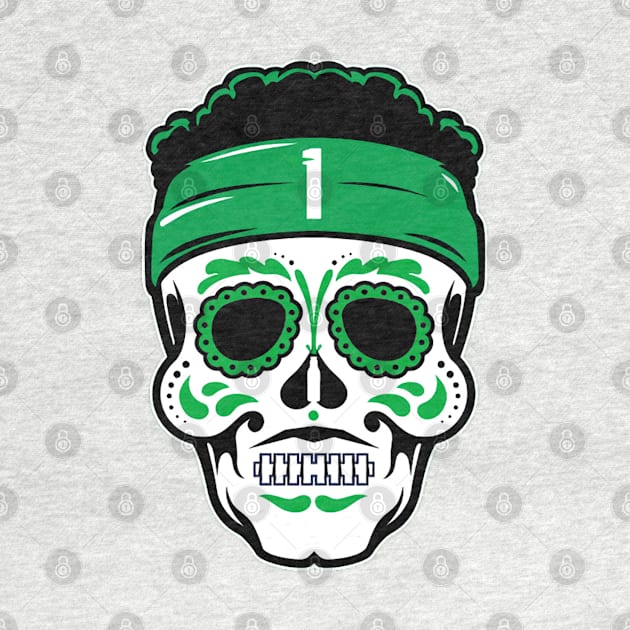 Ahmad Sauce Gardner Sugar Skull by Chunta_Design